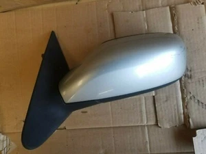 01-07 MK2 RENAULT LAGUNA II NS PASSENGER SIDE ELECTRIC WING MIRROR MECURY SILVER - Picture 1 of 3
