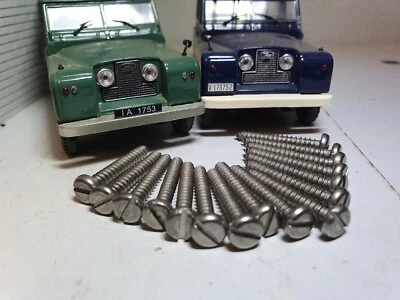Land Rover Sparto Lights Ring Retaining Trim Stainless Screw Set Series 2 2a TVR - Image 1 of 3