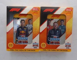 Topps F1 Turbo Attax 2021 gioco di carte collezionabili 30 carte mini scatola da collezione + 1 LE - Foto 1 di 3