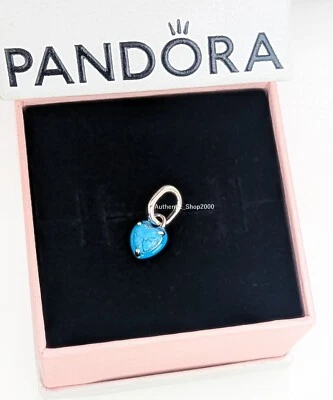 Nuevo Mini Dije Corazón 100% Auténtico Pandora Me 925 Color Turquesa 793827C01 Foto 1 de 4