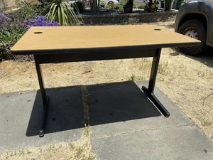 Vintage Herman Miller George Nelson Action Desk In Oak - Picture 1 of 10