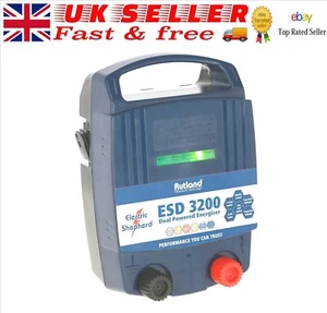 Rutland ESD 3200 Dual Powered Energiser Powerful Temporary / Permanent fencing - Picture 1 of 3