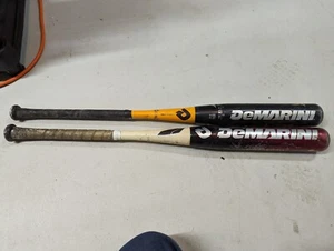 Lot of (2) DeMarini Baseball Bats Voodoo & Vexxum - Picture 1 of 7