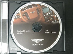 Bentley Navegación por Satélite CD ROM DVD ROM EE. UU. Norte Central Parte 3W0919884AM - Imagen 1 de 1