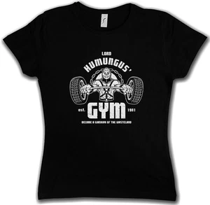 LORD HUMUNGUS GYM WOMAN T-SHIRT - Mad Fury 1981 Main Fitness Force Patrol Road - Bild 1 von 2