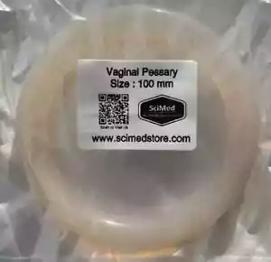 Pesario vaginal pesarios de silicona prolapso uterino pélvico 100 mm VENDEDOR DE EE. UU. - Imagen 1 de 4