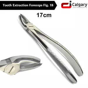 Tooth Extraction Forceps fig. # 18 Upper Molars Extracting Surgical Instruments - Bild 1 von 3