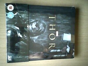 Thor Lenticular Steelbook (BLU RAY AND 3D) 2 DISCS. NEW SEALED REGION FREE. RARE