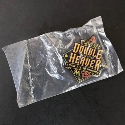Arizona Diamondbacks Hat Pin Lapel Double Header 2012 - Image 1 of 4