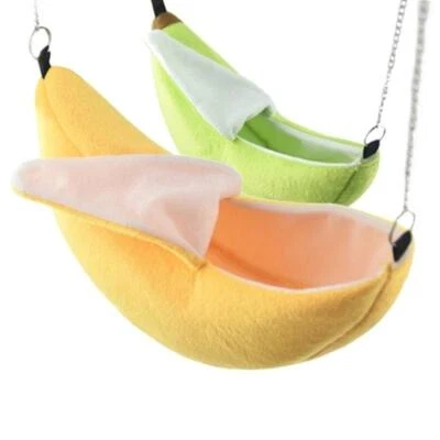 MARKENLOS Pet Hanging Hammock Small Animal Warm Bed Cage House Swinging Banana Sleeper