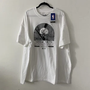 Men's Nike Brooklyn Nets Courtside Max90 T-Shirt Size 3XL - Picture 1 of 2