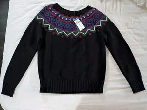 NEW!! Ralph Lauren Vintage Knit Sweater Woman's Medium - Picture 1 of 4