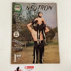 1963 SPANISCHE COMICS NEUTRON #84 LUCHA LIBRE FOTO COMIC EDAR MEXIKO WRESTLING - Bild 1 von 7