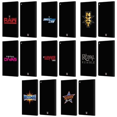 FUNDA BILLETERA LIBRO CUERO OFICIAL WWE THE SHOWS PARA AMAZON FIRE Foto 1 de 4