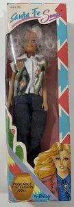 Rare Totsy Santa Fe Sandi Blonde Poseable 11.5" Fashion Doll In Box 1990 - Picture 1 of 9