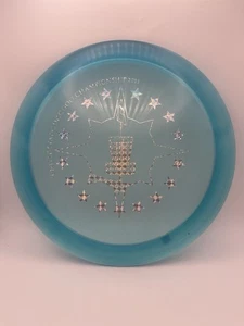 Innova Disc Golf 2015 USDGC Sea BlueChamp Swirly Thunderbird 172g Fairway Driver - Picture 1 of 7