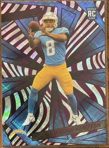 Omarion Hampton 2025 Panini Revolutionary 233 Cosmic #/20 Chargers Rookie RC - Picture 1 of 2