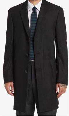 Hart Schaffner Marx “HANOVER” Wool Blend Overcoat Size 40R MSRP $395 - Image 1 of 4