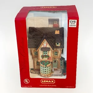 LEMAX Village Collection The Flower Pot Porcelain Lighted House Complete - Picture 1 of 6