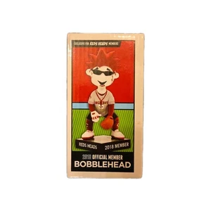 Cincinnati Reds "REDS HEAD" 2018 Official Members Bobblehead -Rare- - Picture 1 of 6