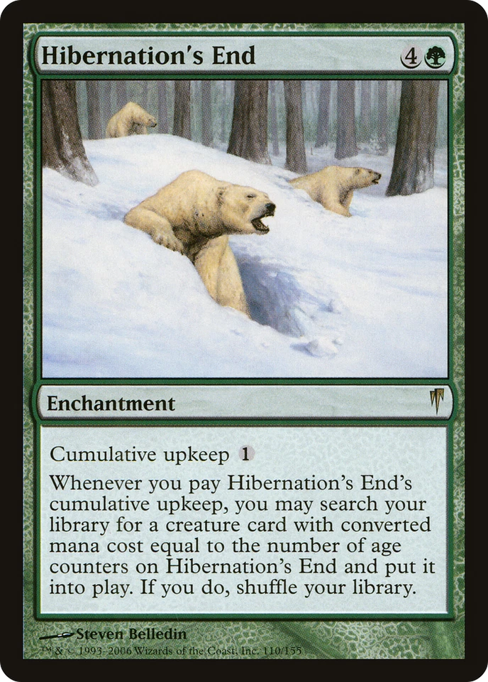 Hibernation's End #110 (MP) Coldsnap CSP Magic MTG - Image 1 of 1