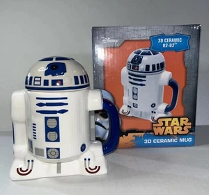 Underground Toys - 8oz 3D Ceramic Coffee Mug - Star Wars R2-D2 Figure OPEN BOX - Picture 1 of 7
