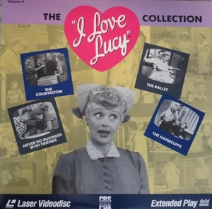 THE I LOVE LUCY COLLECTION VOL 4 LASERDISC - Picture 1 of 1