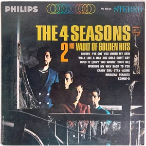 THE FOUR SEASONS 2nd VAULT OF GOLDEN HITS ~ 1966 Compilation Vinyl LP Album ~ EX - Picture 1 of 4