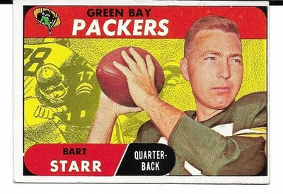 1968 Topps #1 Bart Starr EX Foto 1 de 2
