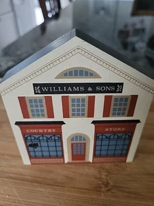 Cat's Meow Shelf Sitter Series VI  Williams and Sons Store Front . - Picture 1 of 5