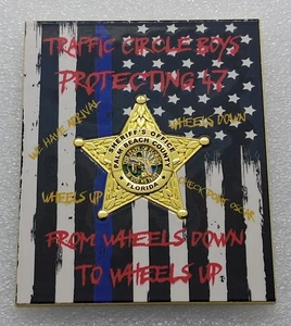 Palm Beach County Sheriff Office Trump Protecting 47 Challenge Coin - Picture 1 of 2