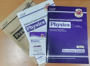 CGP Edexcel iGCSE Physics Exam Resources pack - 4 Items in Like New Condition - Picture 1 of 10