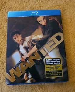 Wanted 2008 Blu-ray+Digital Copy w/Slipcover Angelina Jolie Universal - Foto 1 di 7