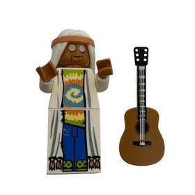 LEGO Movie Minifigure Vitruvius Hippie Singer 70809 70810 TieDye Musician Guitar