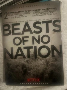 BEASTS OF NO NATION FYC DVD - Picture 1 of 2