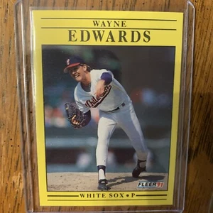 1991 Fleer - #116 Wayne Edwards - Picture 1 of 2