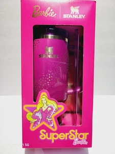 Barbie x Stanley 70s SUPERSTAR Tumbler 40 oz NEW In Box Sealed RECEIPT - Picture 1 of 3