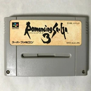 Romancing SaGa 3 Nintendo Super Famicom SFC SNES NTSC-J Japan RPG Square - Picture 1 of 7
