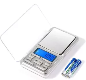 Digitale Feinwaage Taschenwaage bis 500g 0,01 Waage 0.01 Goldwaage Briefwaage - Bild 1 von 12