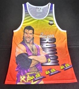 WWE Scott Hall Razor Ramon Chalk Line Tank Top Brand / No Tag Medium - Picture 1 of 7