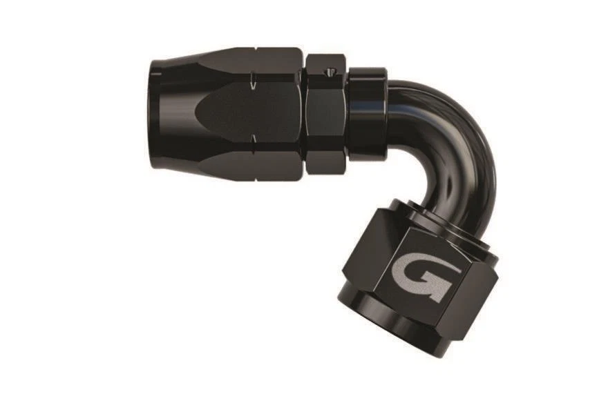 Goodridge 200 Series Cutter Fitting AN -10 AN10 10AN - 120 Degree Black - Image 1 of 1