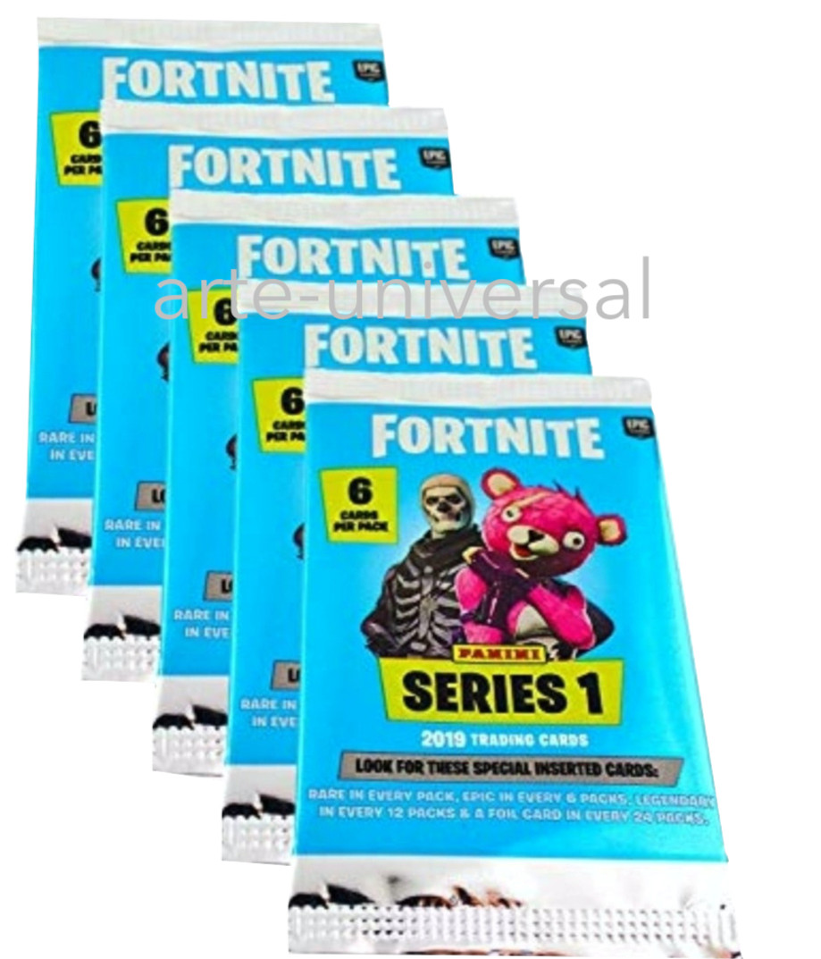 10 sealed packs (60 cards) Fortnite Series 1 2019 Panini Trading Card  Collection 8018190000177 | eBay