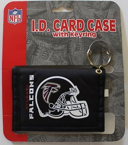 Atlanta Falcons Ausweisetui Schlüsselanhänger Geldbörse NFL Lizenz Football Kleingeld - Bild 1 von 9