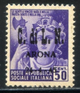 Emissioni Locali 1945 Arona n. 6 ** (m3215) - Picture 1 of 2