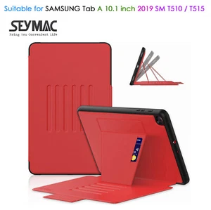 Samsung Tab A10.1 pulgadas 2019 Case SM T510 / T515 Slim Shockproof Multi-ángulo Nuevo - Imagen 1 de 12