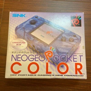 Neo Geo Pocket Color Body Camouflage Blue 1750 From Japan - Picture 1 of 17