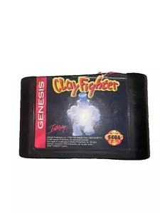 Sega Genesis Game Only Clay Fighter BB19 - Imagen 1 de 2