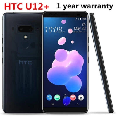 HTC U12+ 64GB 128GB 6.0" Global Super LCD5 4G Unlocked Samartphone New Sealed - Image 1 of 4