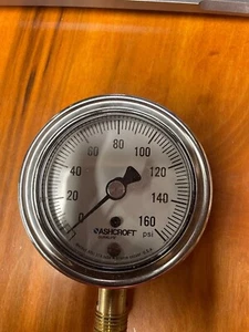 Calibre de 2-1/2" Ashcroft 25-1009-AW-02L-160# - Imagen 1 de 2