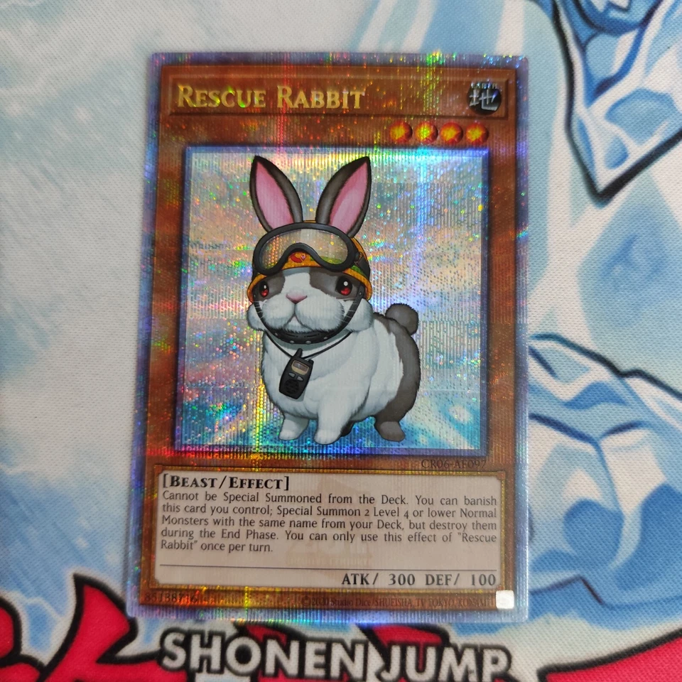Yugioh Asian English Rescue Rabbit ROTA-AE097 QCSE  - Image 1 of 1